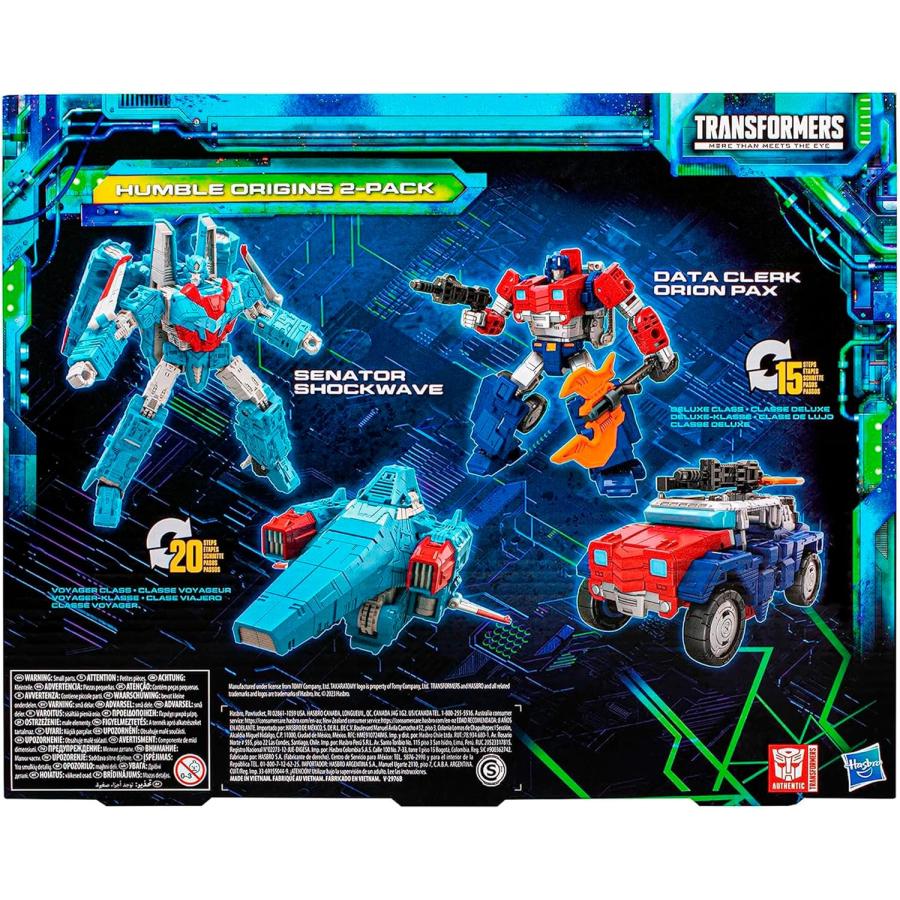トランスフォーマー レガシー エヴォリューション セネター・ショックウェーブ ＆ データクラーク・オライオンパックス |  | 03