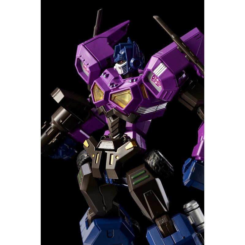 Flame Toys Furai Model Shattered Glass Optimus Prime Attack Mode