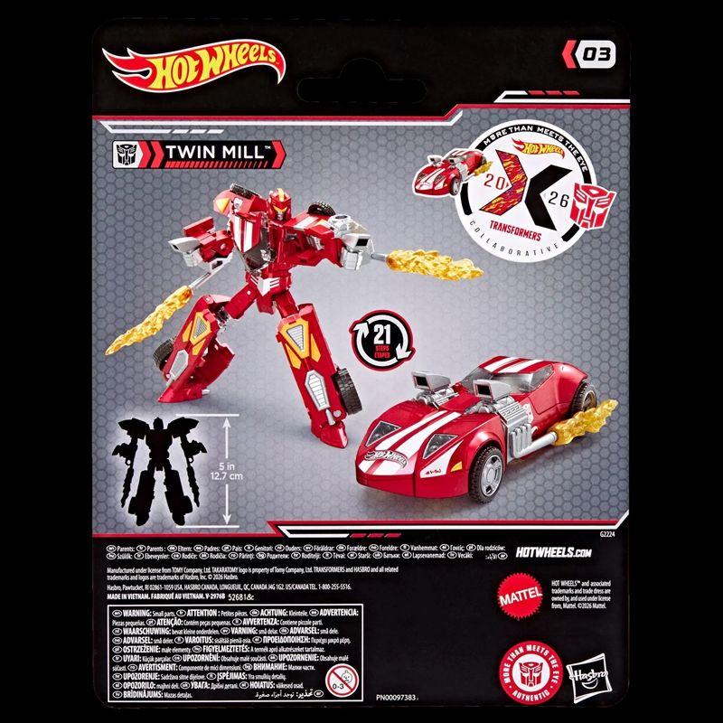 トランスフォーマー コラボ ホットウィール ツインミル 《2026/06 入荷