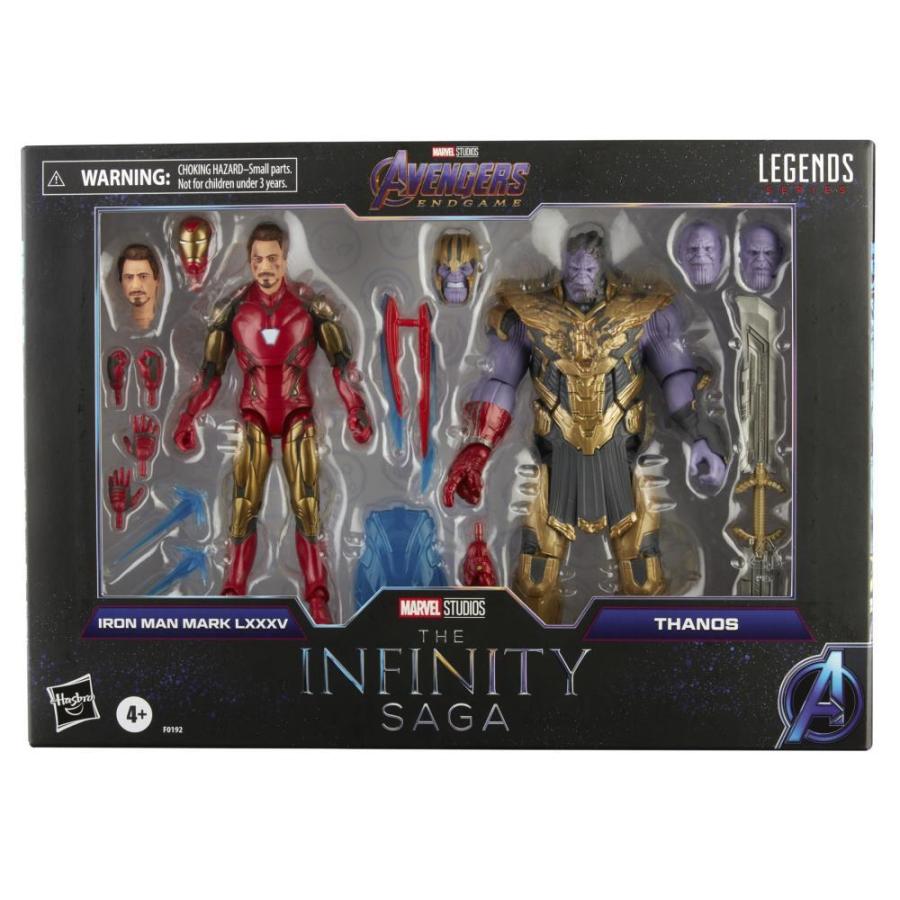 無料 マーベルレジェンド アベンジャーズ エンドゲーム インフィニティ サーガ アイアンマン マーク85 サノス 予定 21 Vs 09