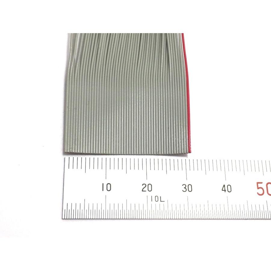 ハーフピッチ フラットケーブル 長さ50cm（50芯、0.635ピッチ、AWG30） | ブランド登録なし | 01