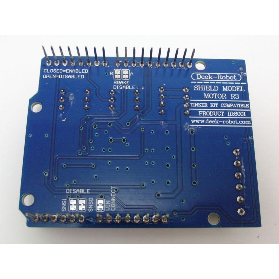 モータードライバシールド(L298P) for Arduino｜robotena｜02