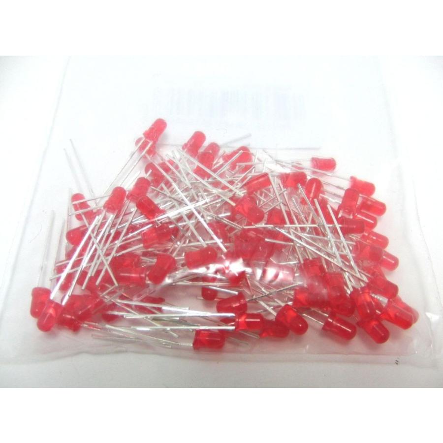 赤色LED（3mm）×約100個入 | ブランド登録なし