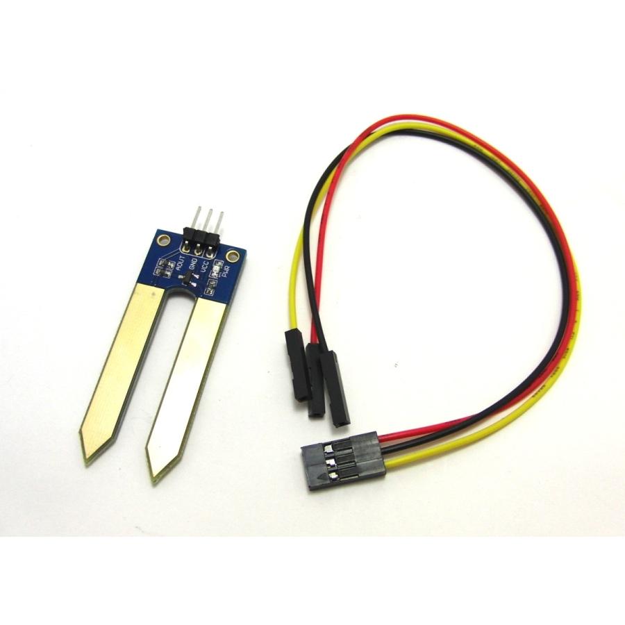 土壌湿度(水分)センサーモジュール（金メッキ、アナログ出力） | ブランド登録なし