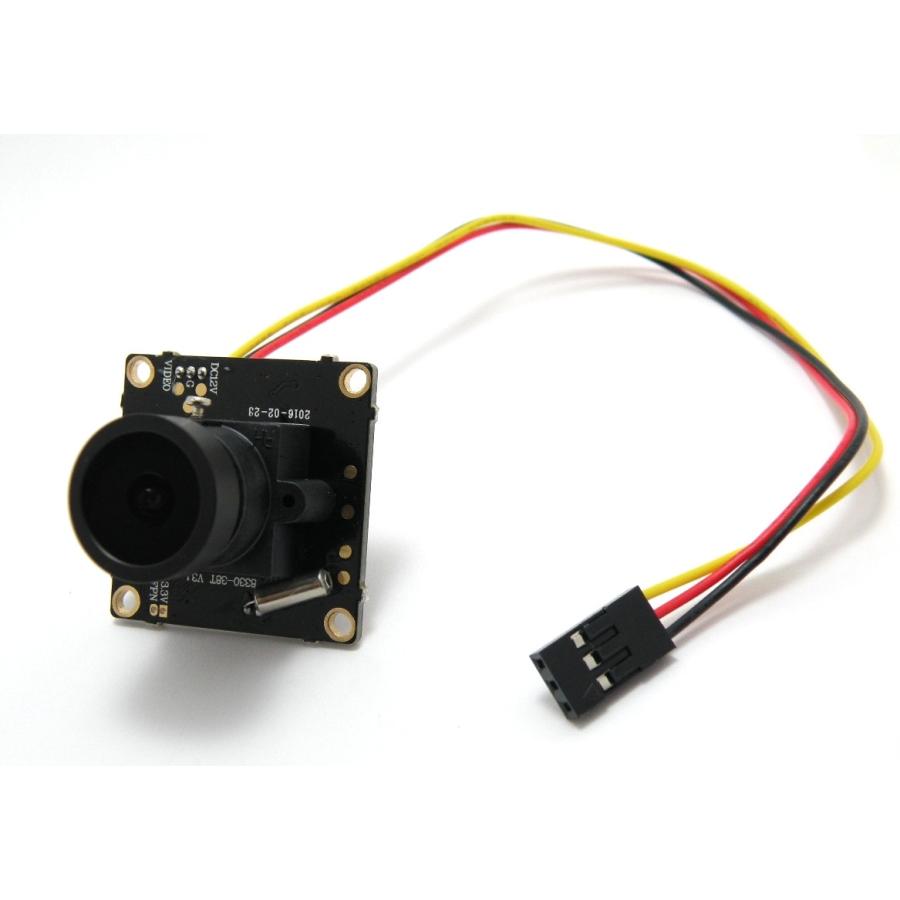 CCDカメラ（700TVL, 12V, NTSC, 32x32mm, FPV）｜robotena｜04