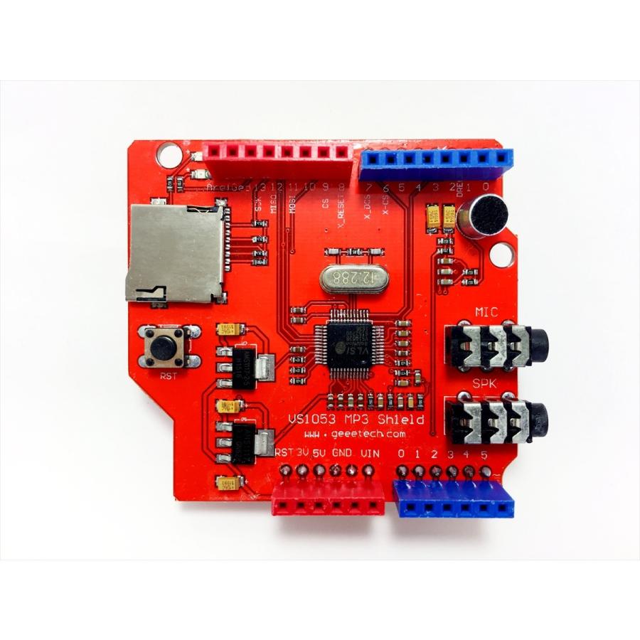 MP3音楽シールド for ArduinoUNO（VS1053, MicroSD） | ブランド登録なし