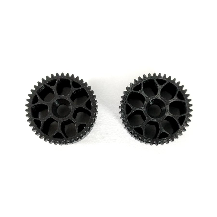 ギヤ付きワイドホイールセット1142（42T, M0.5, 幅11mm, 直径20mm