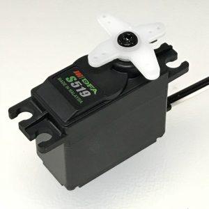 JR アナログサーボ S519（3.3kg・cm, 0.23sec/60°) : ロボテナショップ