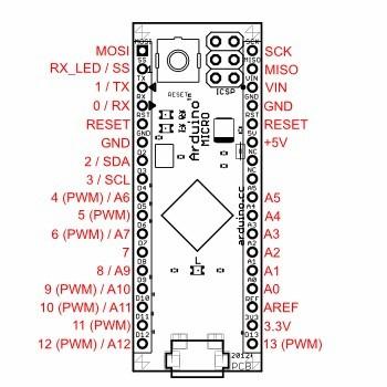 Arduino Micro 5V 16MHz (ATmega32u4 - ピンヘッダ無し)｜robotena｜02