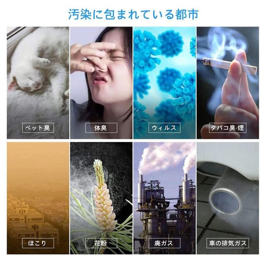 首掛け 空気清浄機 マイナスイオン発生器 小型 静音 日本語説明書 花粉症対策グッズ たばこ 消臭 花粉除去 ギフト |  | 06