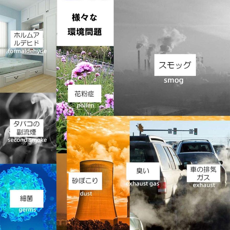 首掛け 空気清浄機 マイナスイオン発生器 小型 静音 日本語説明書 花粉症対策グッズ たばこ 消臭 花粉除去 ギフト｜robotplaza｜09