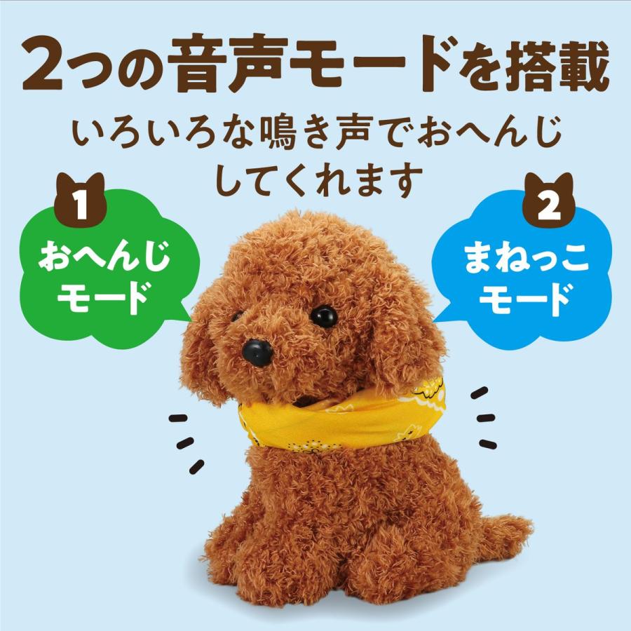 アーテック 音声認識 ぬいぐるみ おへんじアニマル2 トイプードル