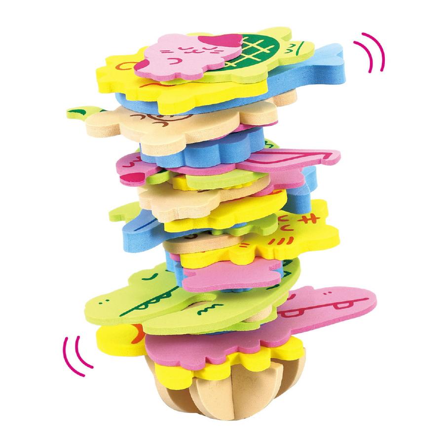 アーテック EVAぐらぐらアニマルズ バランス バランスゲーム 玩具  