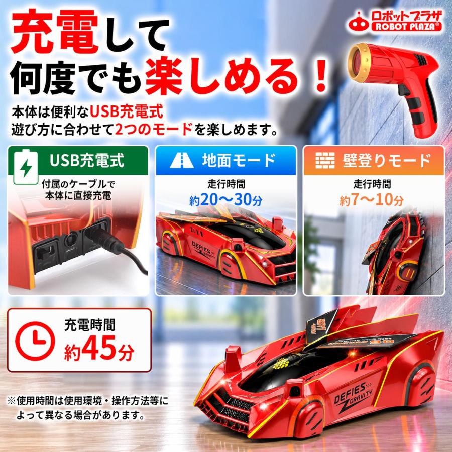 壁を走る ラジコンカー ラジコン 誕生日プレゼント 子供 おもちゃ 知育