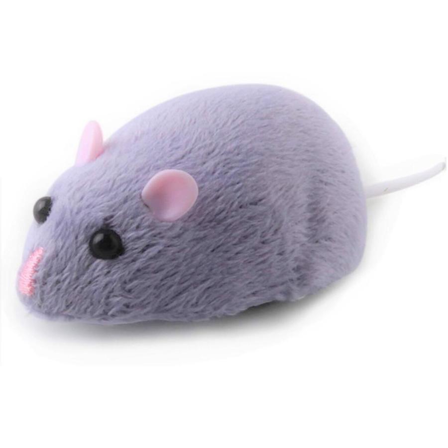 きまぐれねずみ グレー 自動走行 子供 猫 おもちゃ 電動 ネズミ 猫用品 ペット 男の子 女の子 誕生日 プレゼント Crazy Mouse Gray ロボットプラザ ヤフー店 通販 Yahoo ショッピング