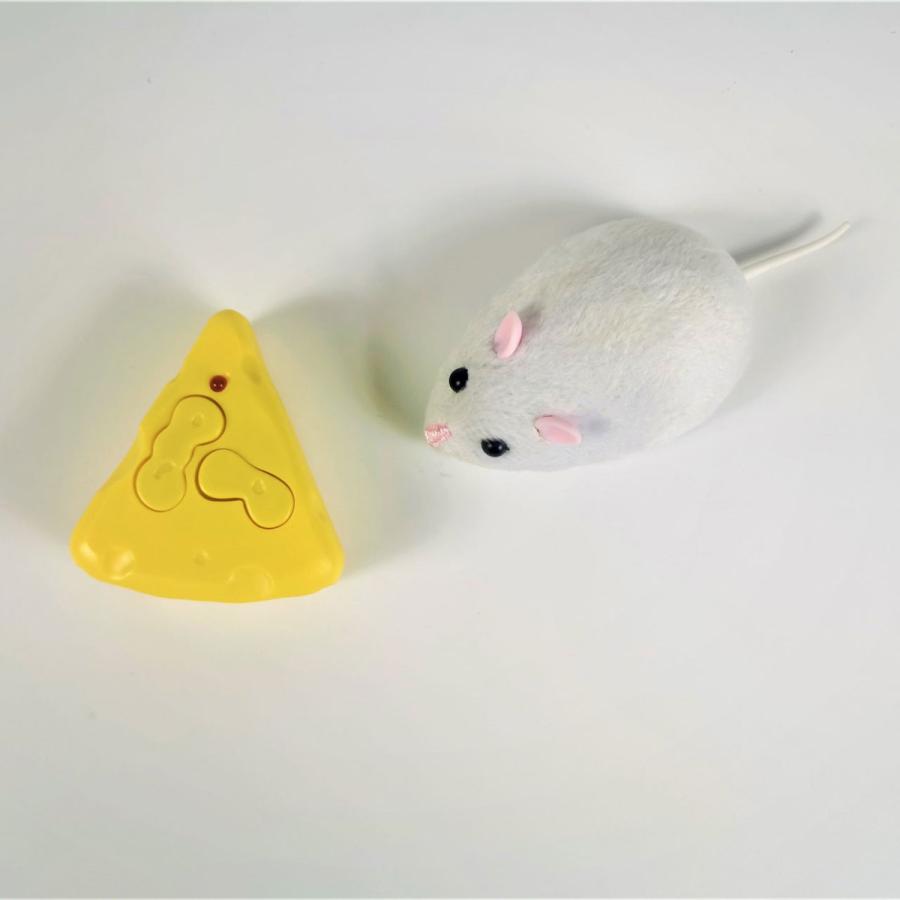 きまぐれ ねずみ 白 ネズミ ネコ 電動 ロボット 猫用 猫用品 猫のおもちゃ ペット 自動走行 子供 おもちゃ 男の子 女の子 誕生日 プレゼント Crazy Mouse White ロボットプラザ ヤフー店 通販 Yahoo ショッピング