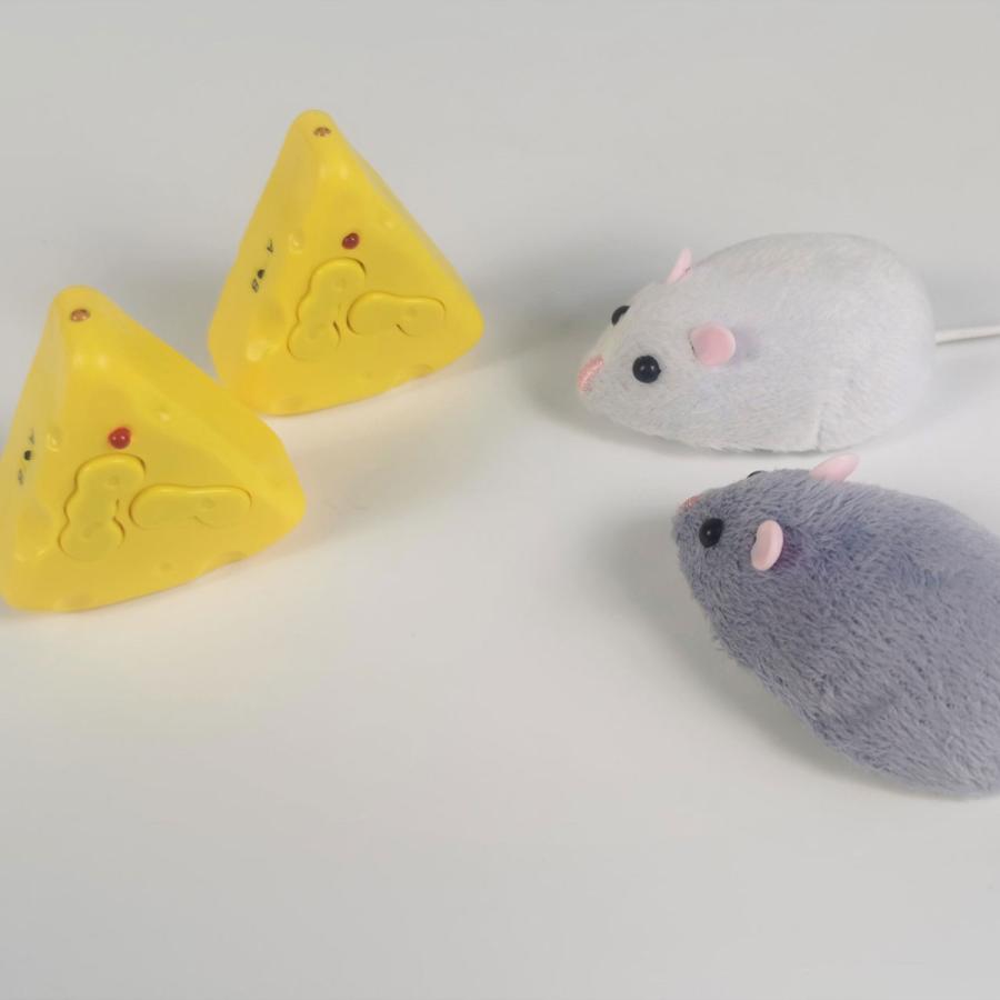 きまぐれ ねずみ 白 ネズミ ネコ 電動 ロボット 猫用 猫用品 猫のおもちゃ ペット 自動走行 子供 おもちゃ 男の子 女の子 誕生日 プレゼント Crazy Mouse White ロボットプラザ ヤフー店 通販 Yahoo ショッピング