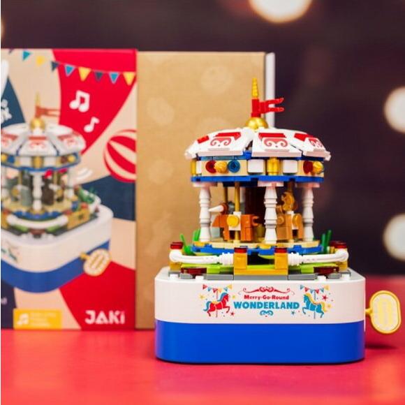 ブロック おもちゃ オルゴール 誕生日プレゼント 子供 動く 音楽 ブロック おもちゃ オルゴール 誕生日プレゼント 子供 動く 音楽
