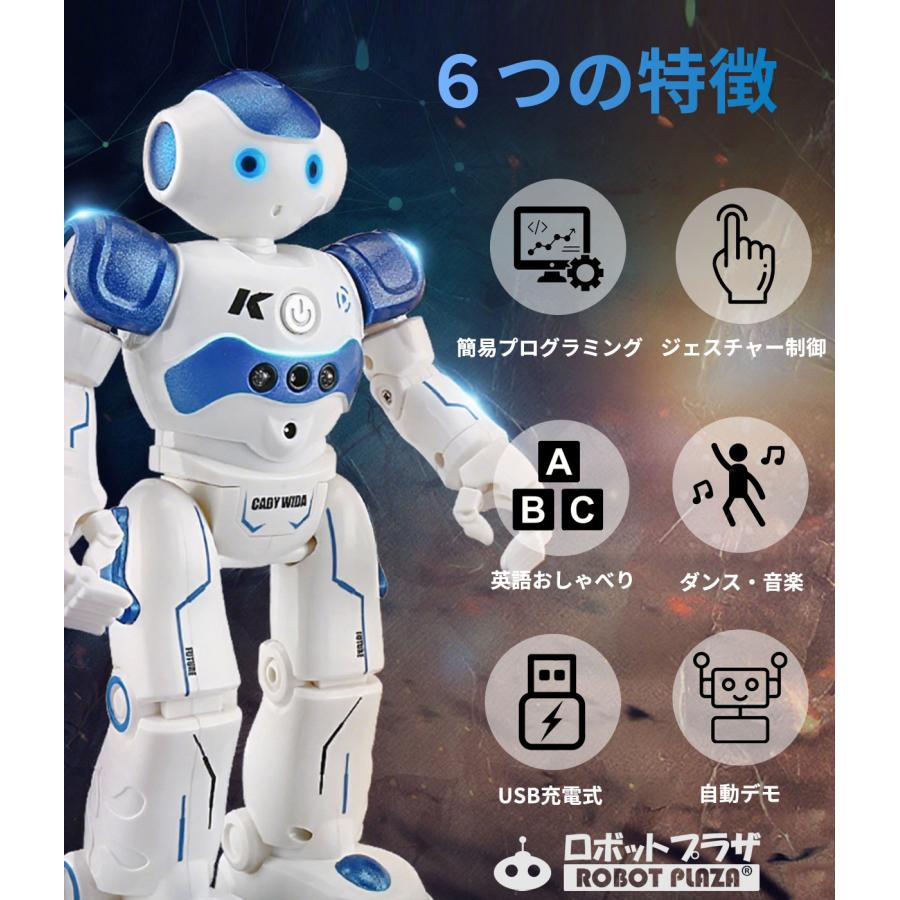 人型 ロボット おもちゃ 動く 英語話す 日本語説明書 プログラミング