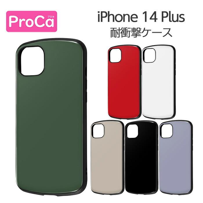 ingrem iPhone 14 Plus ケース 耐衝撃 ProCa スマホケース iPhone プロカ➕写真