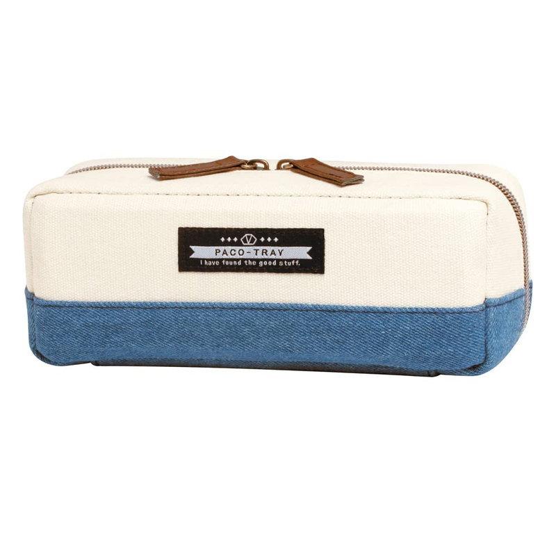 ペンケース パコトレー ビッグキャパ デニム ペンケース 大容量 シンプル おしゃれ 女子 筆箱 中学生 小学生 高校生 新生活 入学準備 入学祝い Kmoj ロボットプラザ ヤフー店 通販 Yahoo ショッピング