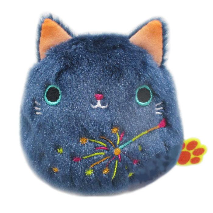 ねこだんご 線香花火 ぬいぐるみ 猫 ふわふわ ねこ お手玉 マスコット ネコ 誕生日プレゼント 子供 おもちゃ 女の子 小学生｜robotplaza