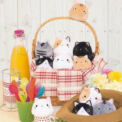 ねこだんご 桜 とらさくら ぬいぐるみ 猫 ふわふわ ねこ お手玉 マスコット ネコ 誕生日プレゼント 子供 おもちゃ 女の子 小学生 | 三英貿易（ぬいぐるみ） | 07