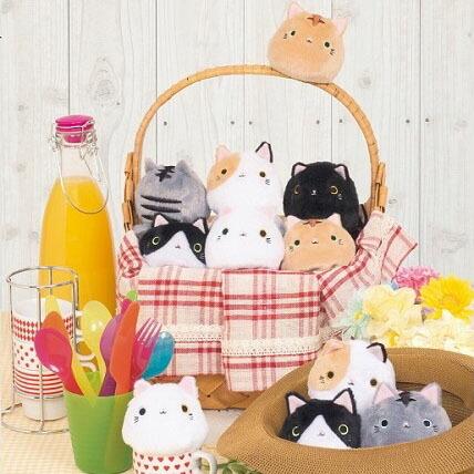 ねこだんご ぬいぐるみ 猫 ふわふわ お手玉 マスコット 誕生日プレゼント 子供 おもちゃ 女の子 小学生 | 三英貿易（ぬいぐるみ） | 09