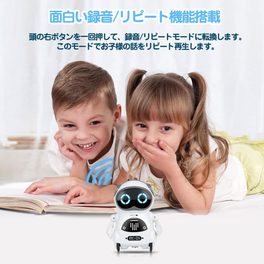 ロボット　プレゼント　子供おもちゃ　KID'S TOYS 誕生日　イベント 英語 おしゃべり ロボットおもちゃ ポケットロボット 誕生日プレゼント