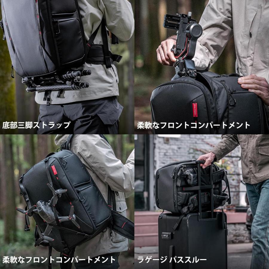 PGYTECH OneMo 2 BackPack ワンモーツー バックパック 25L グレーカモフラージュ カメラバッグ 大容量 防滴 YKKファスナー 誕生日プレゼント 男性 父 彼氏