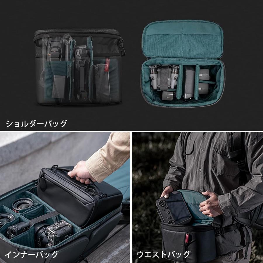PGYTECH OneMo 2 BackPack ワンモーツー バックパック 25L グレーカモフラージュ カメラバッグ 大容量 防滴 YKKファスナー 誕生日プレゼント 男性 父 彼氏
