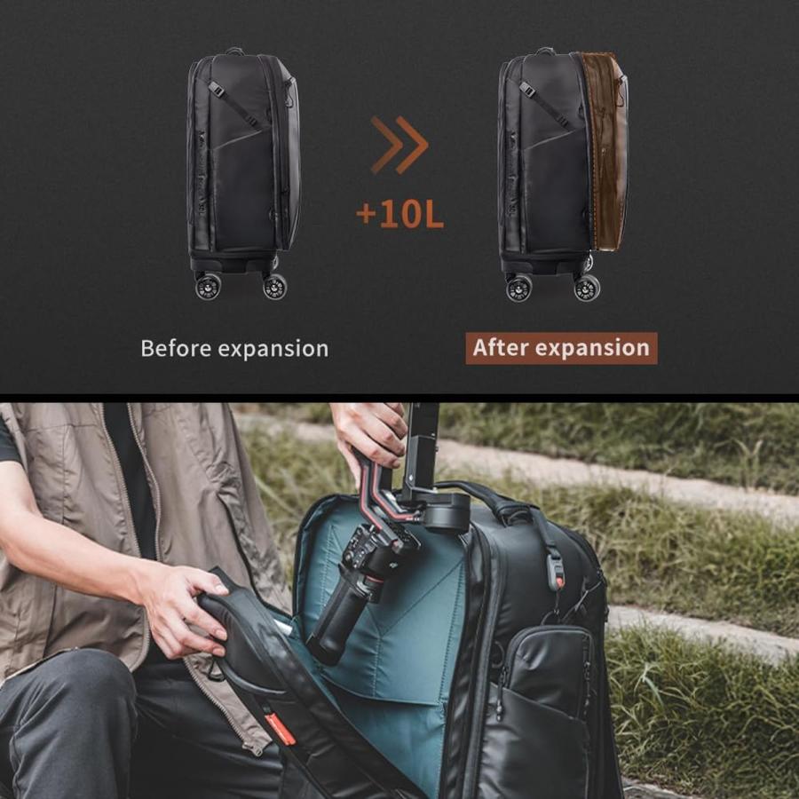 PGYTECH Roller Camera Backpack 30L ブラック カメラバッグ キャリー