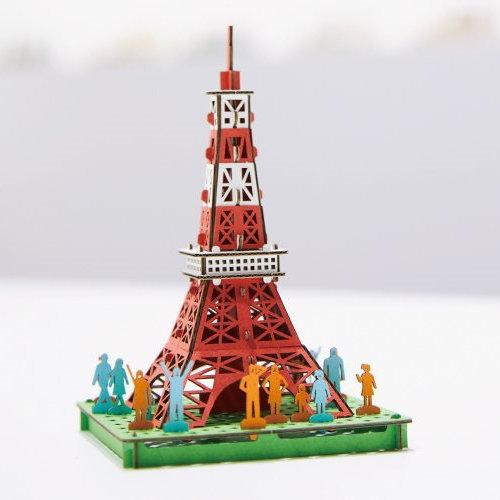 楽ギフ 包装 Pusupusu 東京タワー ペーパークラフト 工作キット 子供 おもちゃ 男の子 女の子 誕生日 プレゼント 小学生 ダンボール工作 知育玩具 小学校 Columbiatools Com