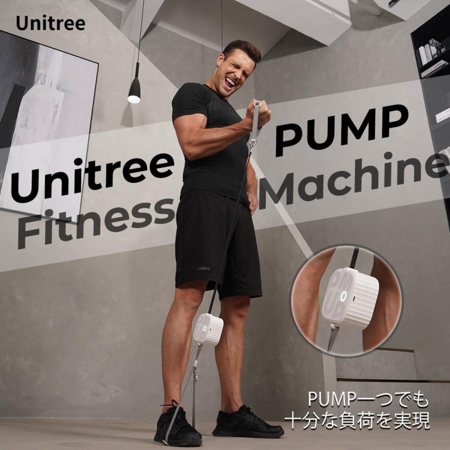 Unitree PUMP Pro ユニツリー パンプ プロ 20kgまで ネイビー 筋トレグッズ トレーニング器具 自宅 トレーニングマシン ダイエット 筋トレ 電動 ダンベル｜robotplaza｜07