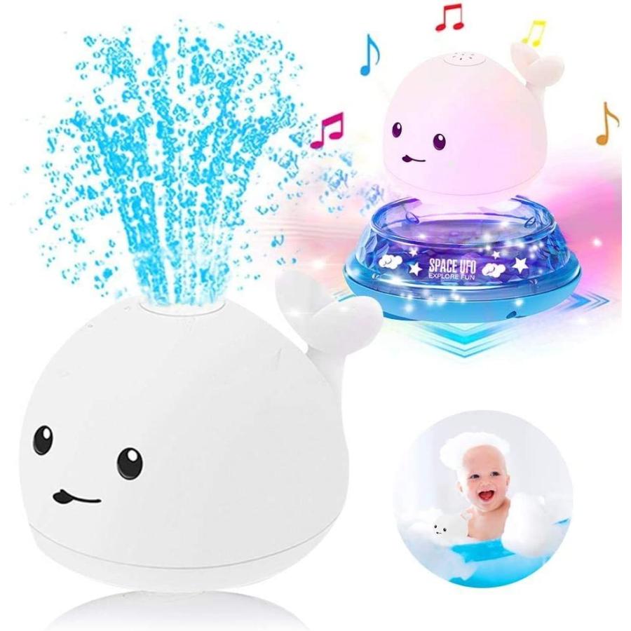 お風呂 プール 水遊び おもちゃ 子供 人気 噴水 くじら 誕生日 自動 プレゼント 癒し ギフト 超歓迎された 知育 浴槽 おふろ 玩具 グッズ 走行 楽しい