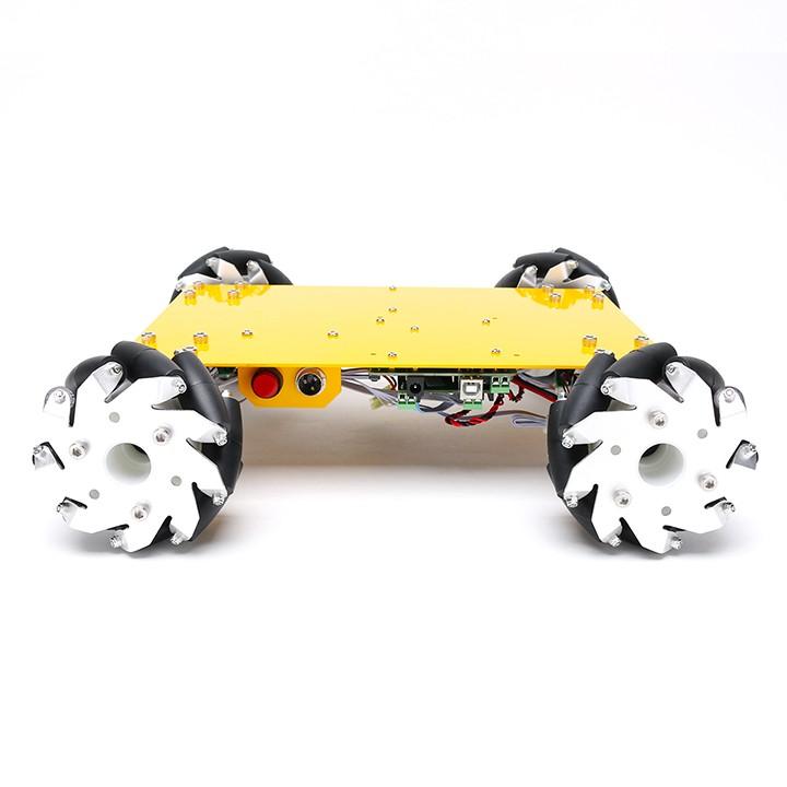 4WD100mmメカナムホイールロボット学習セット (10009) [台車ロボット