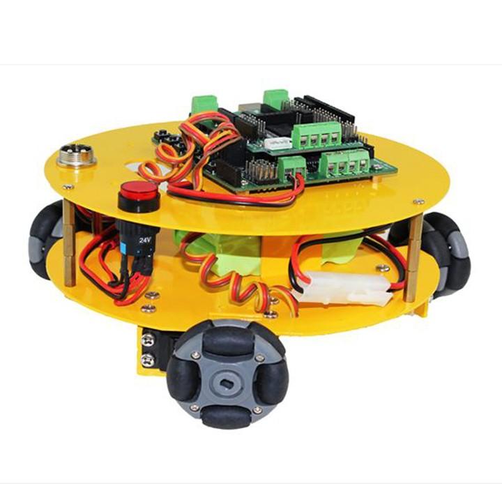 3WD48mmオムニホイールロボット (10014) [台車ロボット・研究開発]