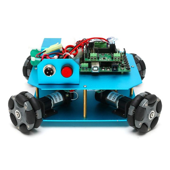 【２点セット】 4WD58mmオムニホイールロボット(10020) [台車ロボット・研究開発] 【W3417080789】(20125円)