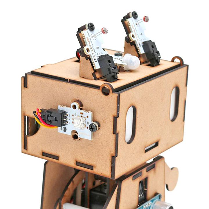 Arduino互換ボード搭載 二足歩行ロボット ピッコロボIoT [入門 Arduino互換ボード搭載 二足歩行ロボット ピッコロボIoT [入門
