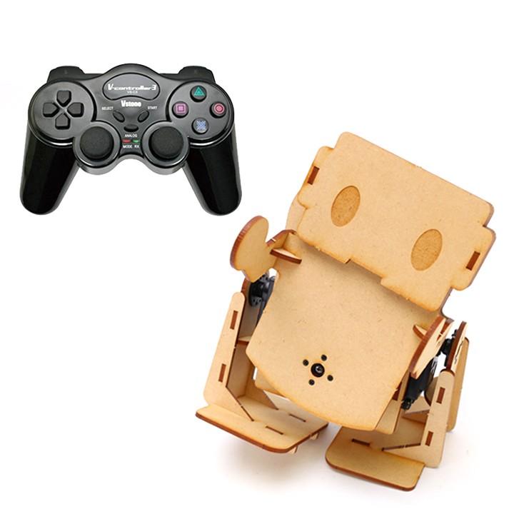 本格ロボット用CPUボード搭載  二足歩行ロボット Robovie-i Ver.2  コントローラセット [入門キット]