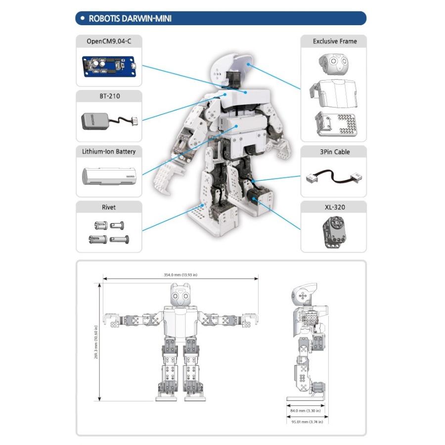 ロボット robotis mini ROBOTIS MINI Humanoid Robot