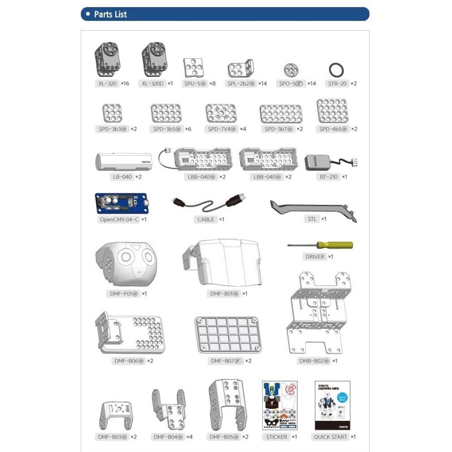 愛用 ロボティス ミニ 英語版 Robotis Mini Darwin Mini Intl ラジコン Wantannas Go Id