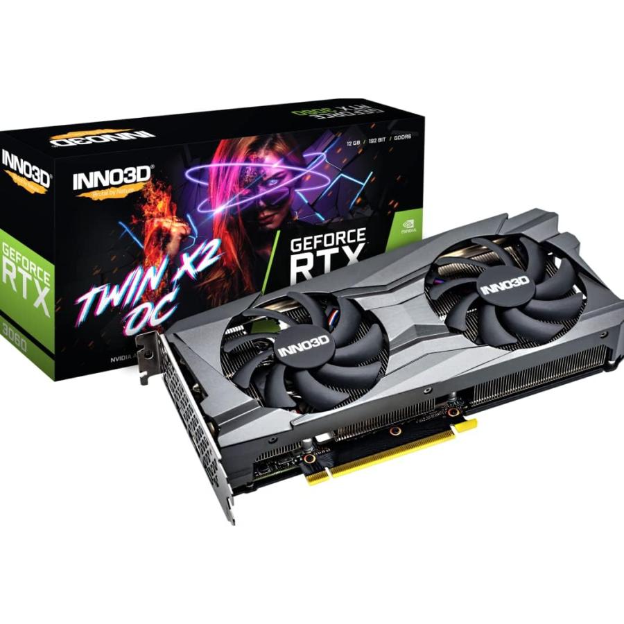 Inno 3D GeForce RTX 3060 Twin X2 OC N30602-12D6X-11902120H