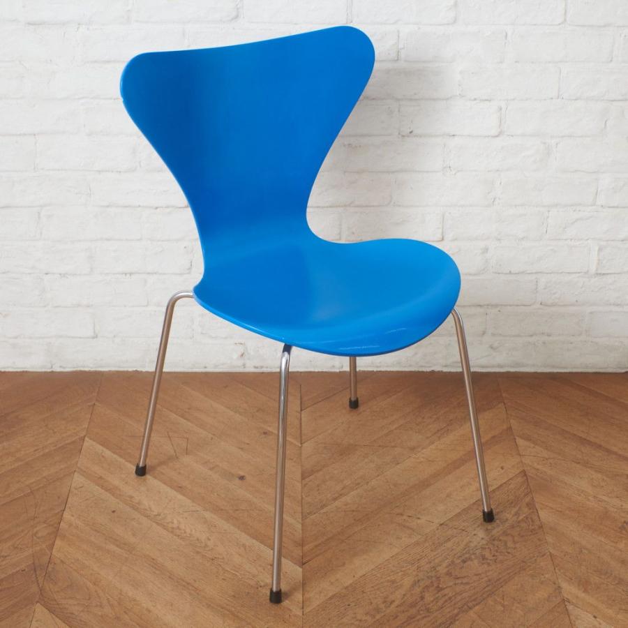 正規品 Fritz Hansen セブンチェア カラードアッシュ ブルー 名作 椅子 北欧 デンマーク アルネヤコブセン フリッツハンセン 100520_12