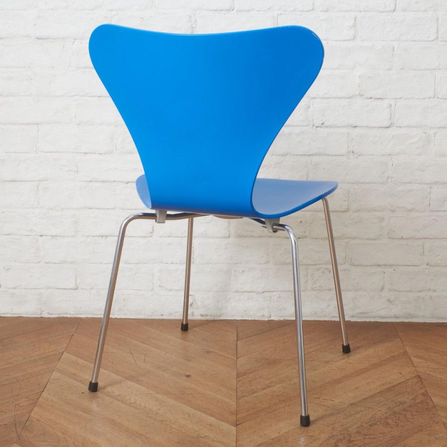 正規品 Fritz Hansen セブンチェア カラードアッシュ ブルー 名作 椅子 北欧 デンマーク アルネヤコブセン フリッツハンセン 100520_3