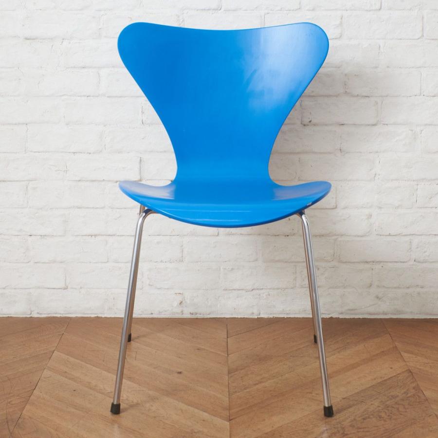 正規品 Fritz Hansen セブンチェア カラードアッシュ ブルー 名作 椅子 北欧 デンマーク アルネヤコブセン フリッツハンセン 100520_8