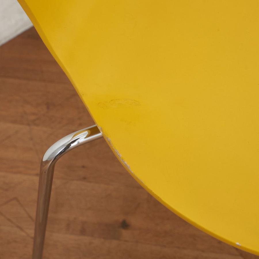 正規品 Fritz Hansen セブンチェア カラードアッシュ イエロー 名作 椅子 北欧 デンマーク アルネヤコブセン フリッツハンセン 100529_12
