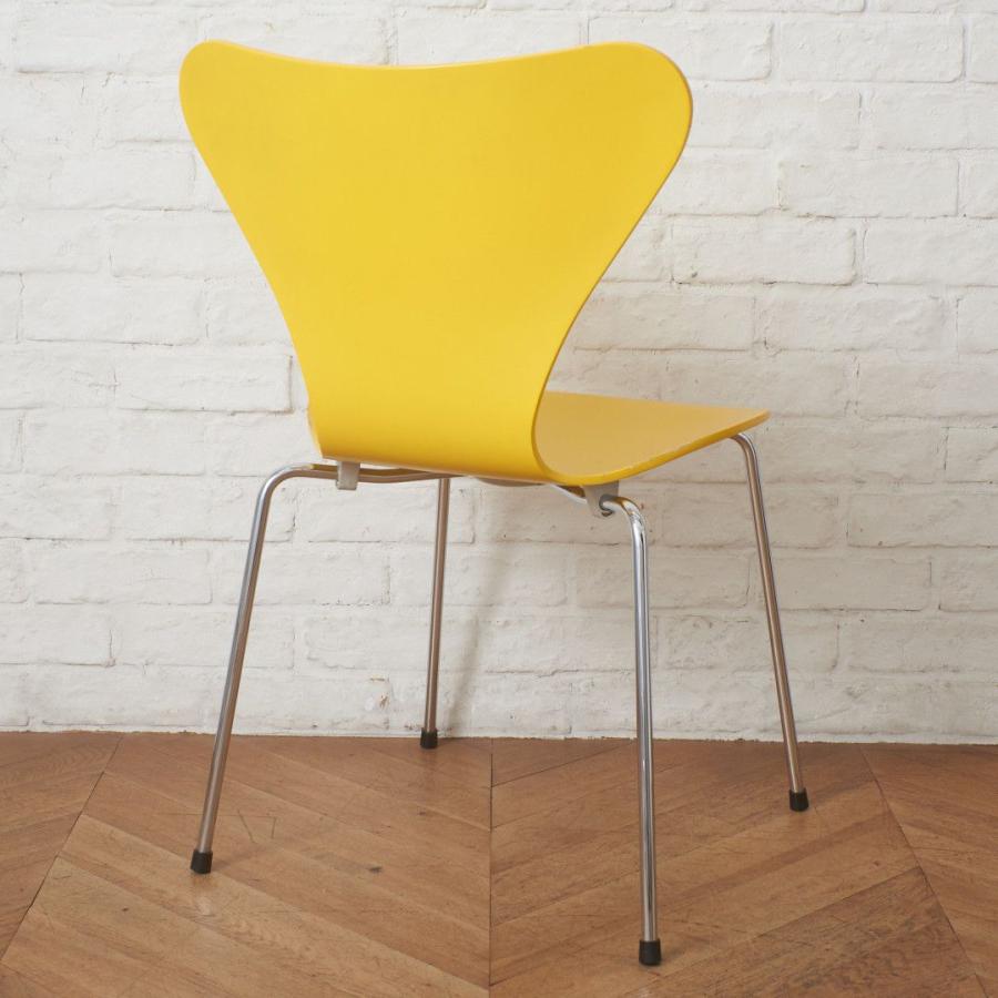 正規品 Fritz Hansen セブンチェア カラードアッシュ イエロー 名作 椅子 北欧 デンマーク アルネヤコブセン フリッツハンセン 100529_3