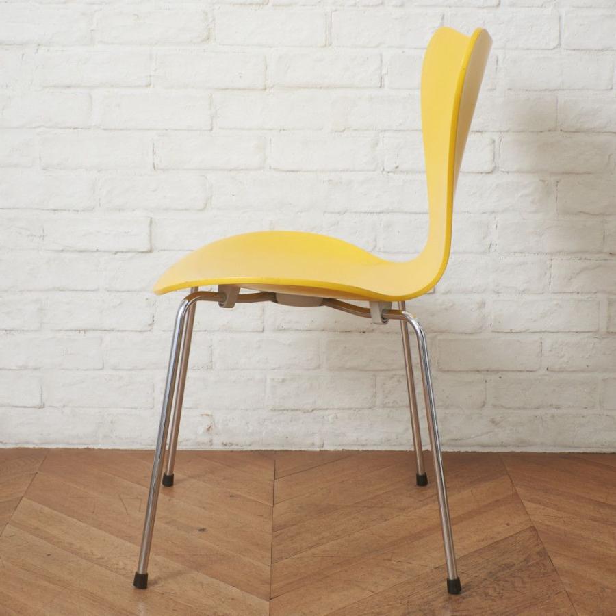 正規品 Fritz Hansen セブンチェア カラードアッシュ イエロー 名作 椅子 北欧 デンマーク アルネヤコブセン フリッツハンセン 100529_9