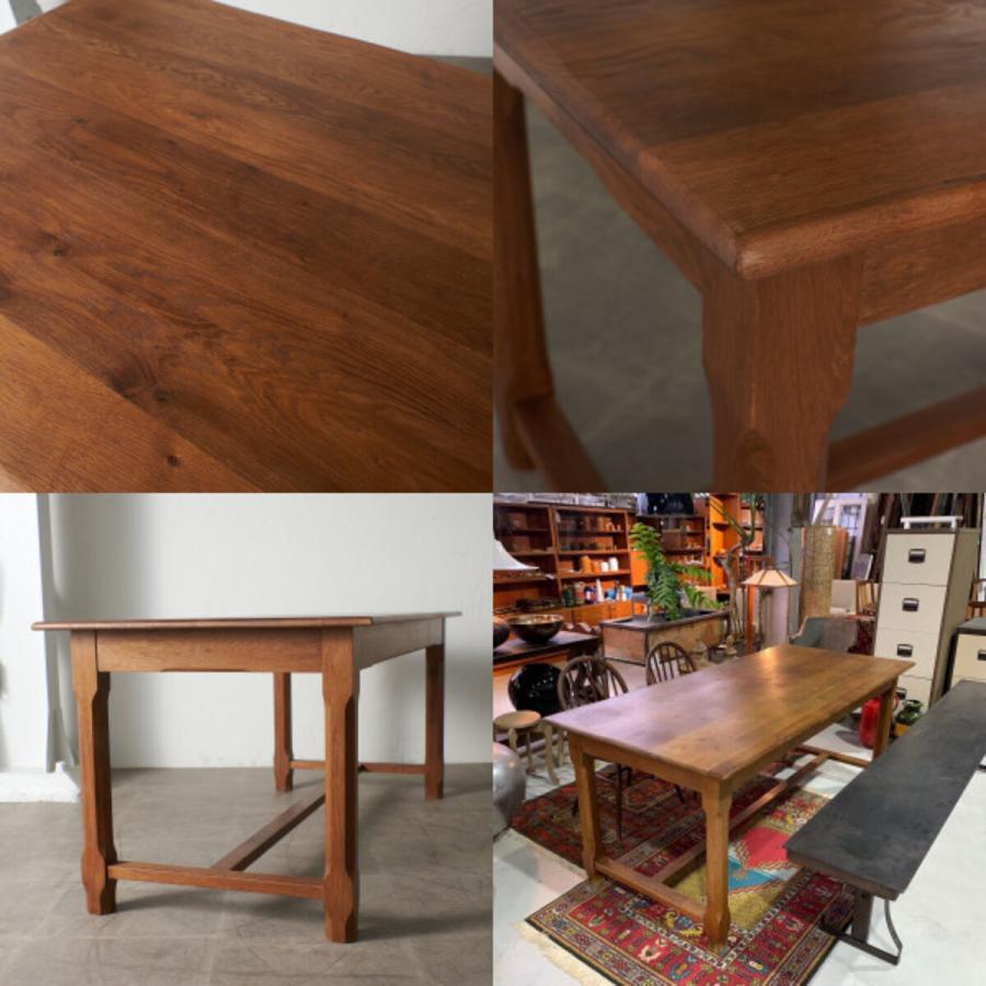 新作，お買い得 IZ68650F☆オランダ 民芸家具 ダイニングテーブル